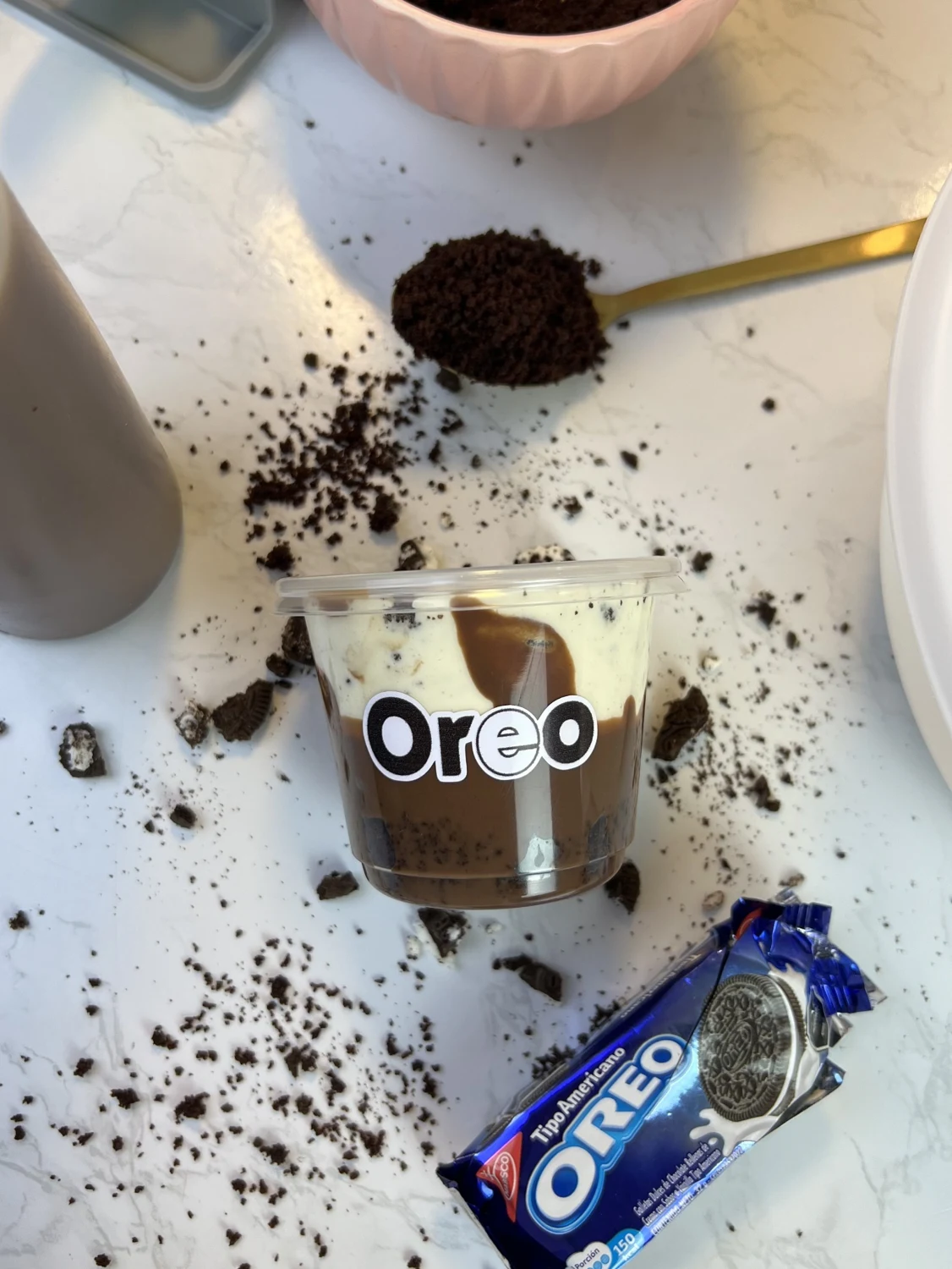 Oreo · Cuchareables Cremosos Crocantes