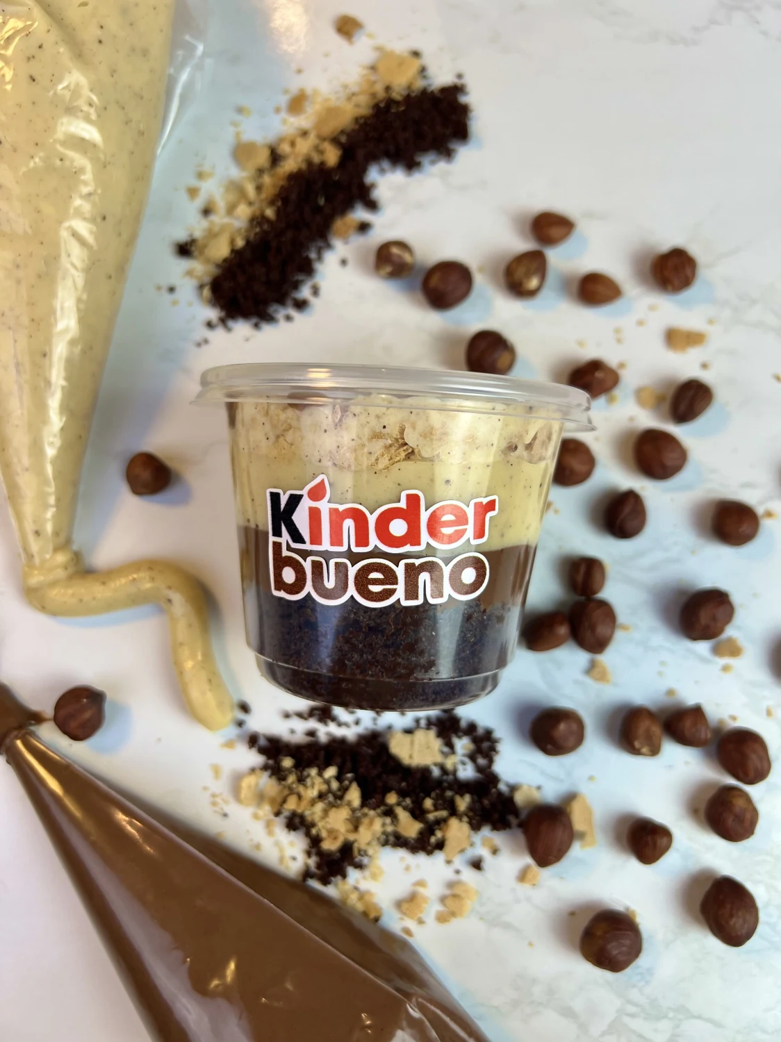 Kinder Bueno · Cuchareables Cremosos Crocantes