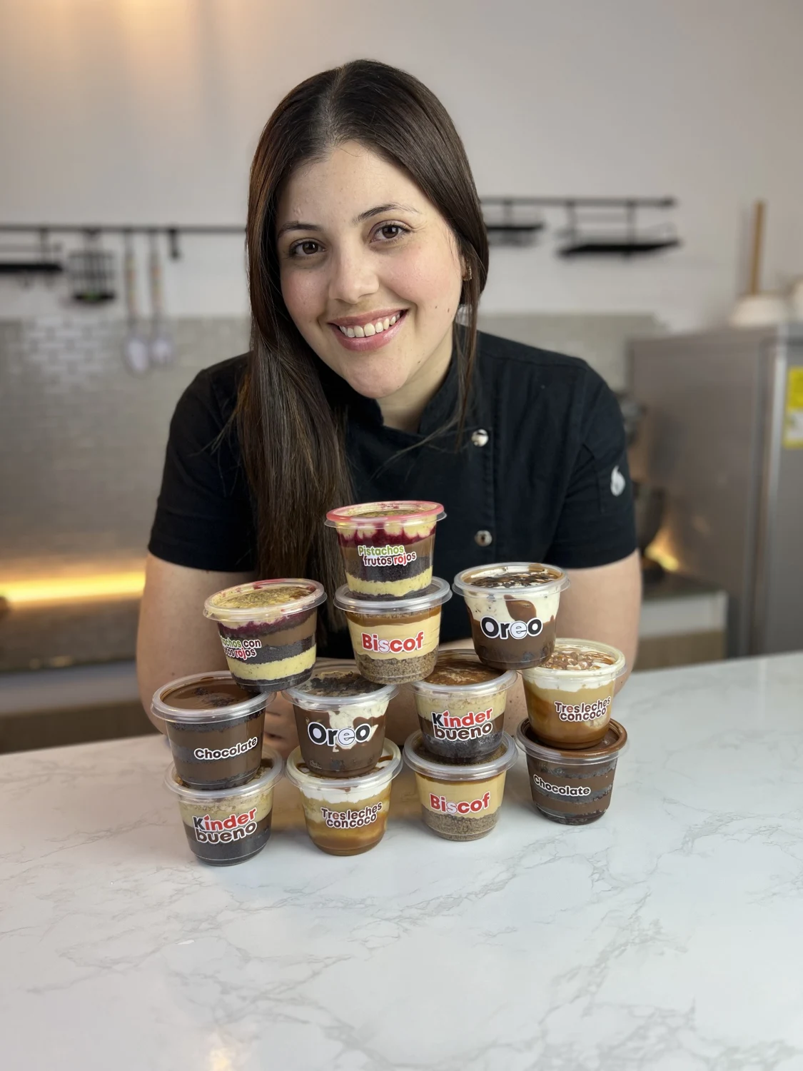 Laura con los cuchareables de Wepink Cursos